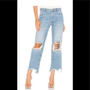 Free People Maggie straight leg jeans